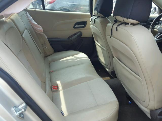 1G11C5SA1DF291005 - 2013 CHEVROLET MALIBU 1LT GOLD photo 6