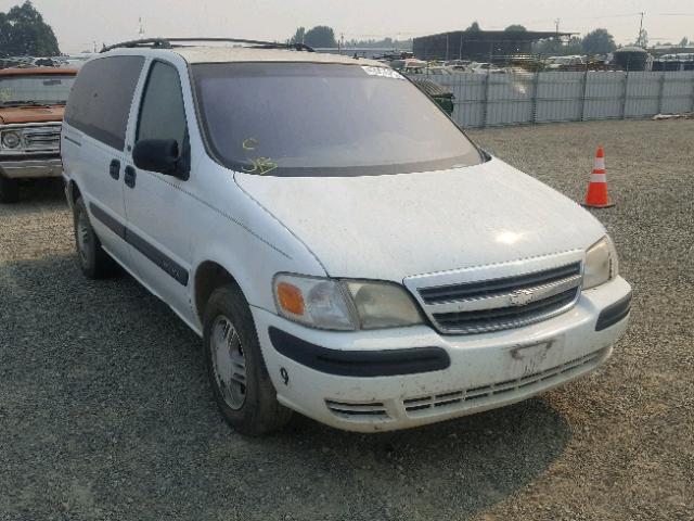 1GNDX03E51D108300 - 2001 CHEVROLET VENTURE WHITE photo 1