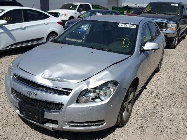 1G1ZC5E13BF213269 - 2011 CHEVROLET MALIBU 1LT ვერცხლისფერი ფოტო 2