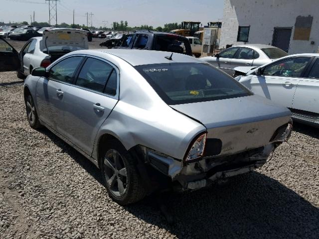 1G1ZC5E13BF213269 - 2011 CHEVROLET MALIBU 1LT ვერცხლისფერი ფოტო 3