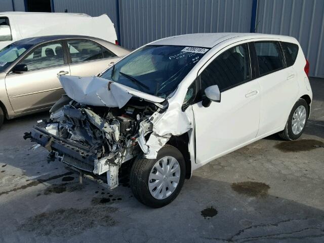 3N1CE2CP5GL403443 - 2016 NISSAN VERSA NOTE WHITE photo 2