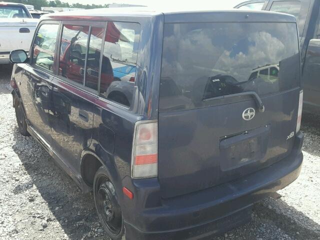 JTLKT324354024105 - 2005 TOYOTA SCION XB Көк фото 3