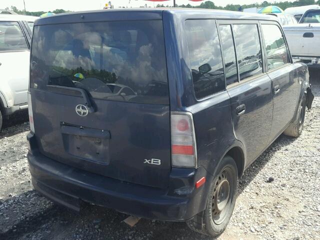 JTLKT324354024105 - 2005 TOYOTA SCION XB Көк фото 4
