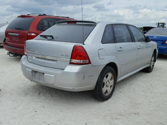 1G1ZU64835F333837 - 2005 CHEVROLET MALIBU MAX SILVER photo 4