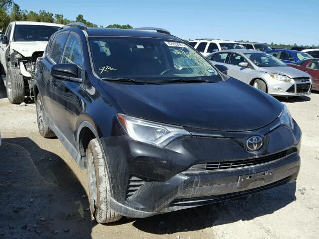 2T3ZFREV5HW354604 - 2017 TOYOTA RAV4 LE BLACK photo 1