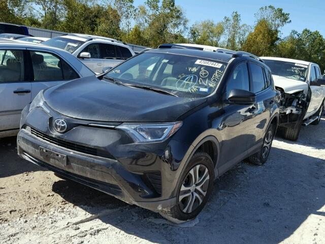 2T3ZFREV5HW354604 - 2017 TOYOTA RAV4 LE BLACK photo 2