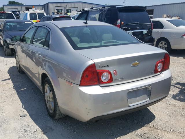 1G1ZG57B88F291680 - 2008 CHEVROLET MALIBU LS ვერცხლისფერი ფოტო 3