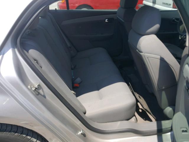 1G1ZG57B88F291680 - 2008 CHEVROLET MALIBU LS ვერცხლისფერი ფოტო 6