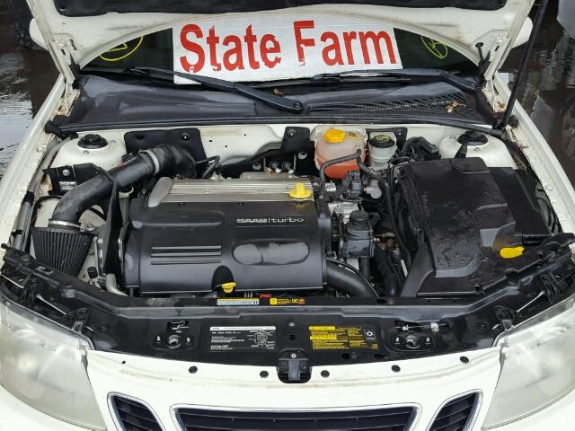 YS3FB45S551019112 - 2005 SAAB 9-3 CREAM photo 7