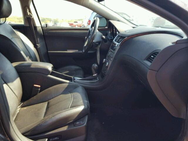 1G1ZE5E71AF143851 - 2010 CHEVROLET MALIBU LTZ BLACK photo 5