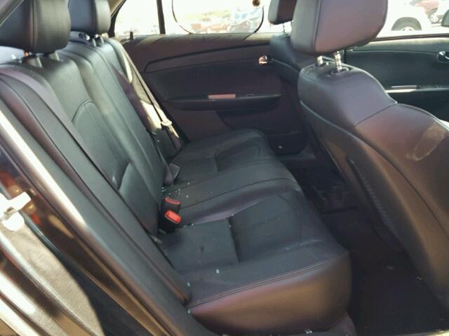 1G1ZE5E71AF143851 - 2010 CHEVROLET MALIBU LTZ BLACK photo 6