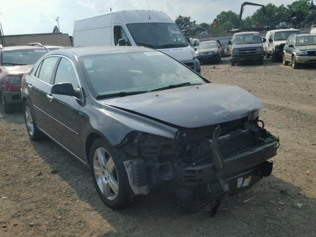 1G1ZC5E02CF196649 - 2012 CHEVROLET MALIBU 1LT BLACK photo 1