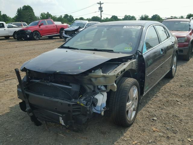 1G1ZC5E02CF196649 - 2012 CHEVROLET MALIBU 1LT BLACK photo 2