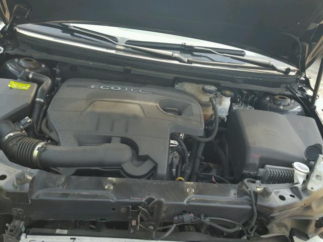 1G1ZC5E02CF196649 - 2012 CHEVROLET MALIBU 1LT BLACK photo 7