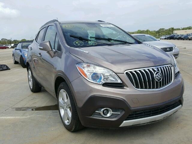 KL4CJCSB1FB102604 - 2015 BUICK ENCORE GRAY photo 1