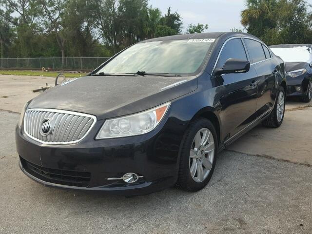 1G4GC5E30CF296401 - 2012 BUICK LACROSSE BLACK photo 2