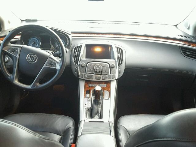 1G4GC5E30CF296401 - 2012 BUICK LACROSSE BLACK photo 9