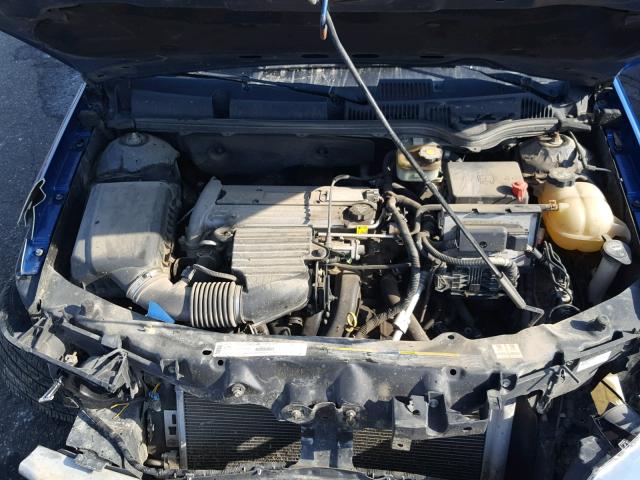 1G8AJ52FX3Z136842 - 2003 SATURN ION LEVEL BLUE photo 7