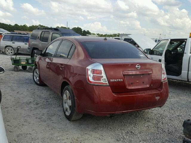 3N1AB61E18L755610 - 2008 NISSAN SENTRA 2.0 RED photo 3