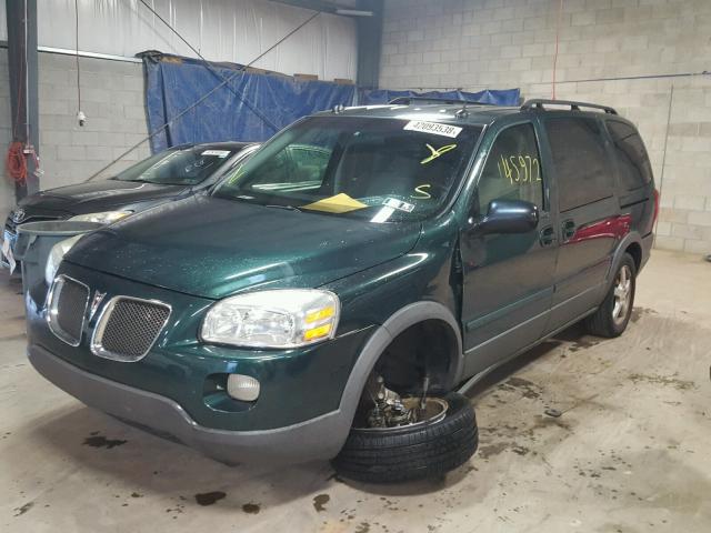 1GMDV03L75D298941 - 2005 PONTIAC MONTANA SV GREEN photo 2