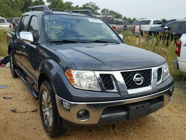 1N6AD0ER9CC483973 - 2012 NISSAN FRONTIER GRAY photo 1