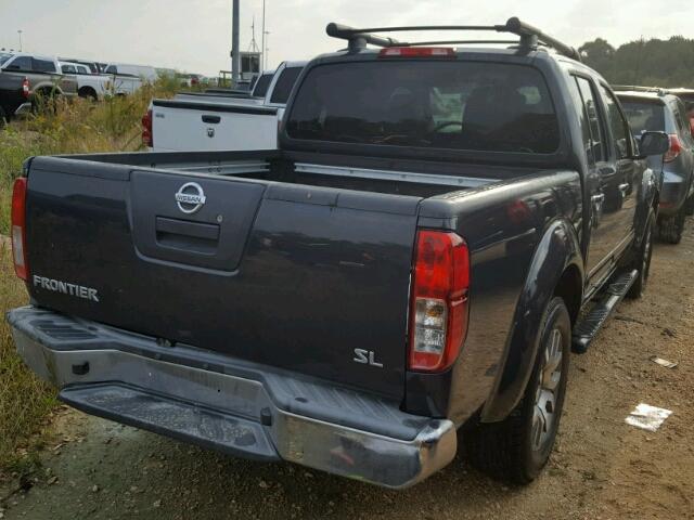 1N6AD0ER9CC483973 - 2012 NISSAN FRONTIER GRAY photo 4