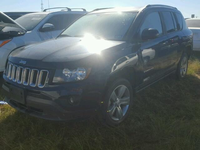 1C4NJCBA2ED602781 - 2014 JEEP COMPASS SP ლურჯი ფოტო 2