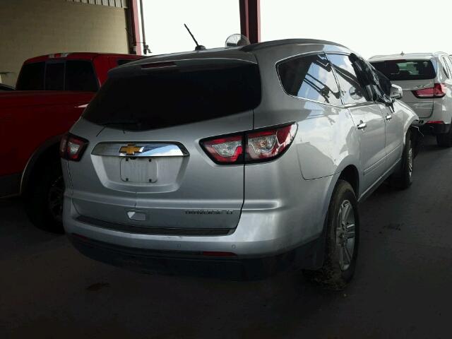 1GNKRGKD5EJ109327 - 2014 CHEVROLET TRAVERSE L SILVER photo 4