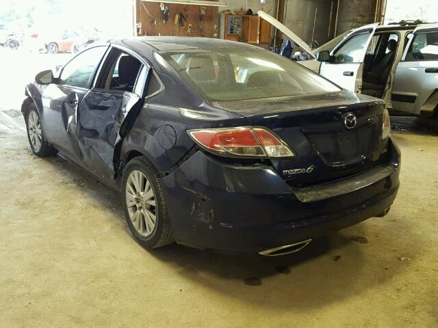 1YVHP81B795M50932 - 2009 MAZDA 6 BLUE photo 3