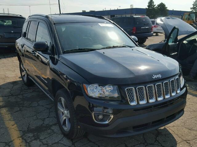 1C4NJDEB2GD814108 - 2016 JEEP COMPASS BLACK photo 1