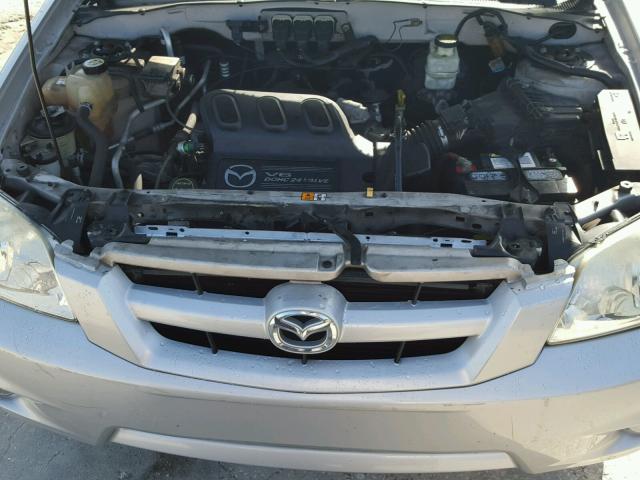 4F2YZ04115KM09728 - 2005 MAZDA TRIBUTE S SILVER photo 7