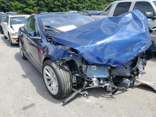 5YJSA1E28GF160502 - 2016 TESLA MODEL S BLACK photo 1