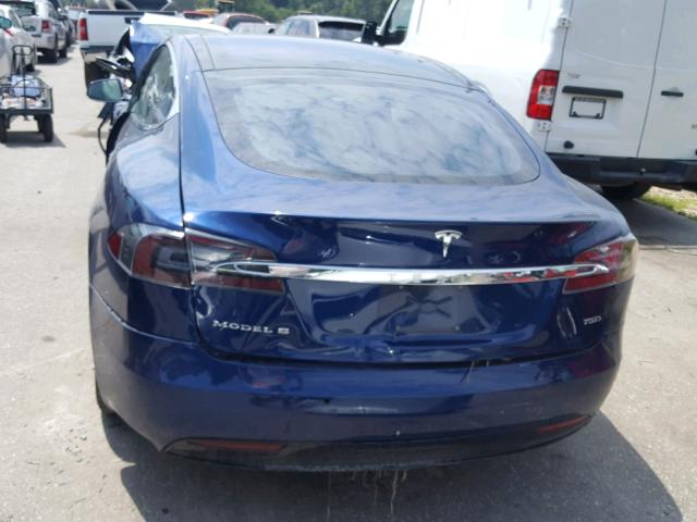 5YJSA1E28GF160502 - 2016 TESLA MODEL S BLACK photo 6