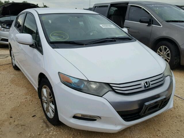 JHMZE2H77AS016545 - 2010 HONDA INSIGHT WHITE photo 1