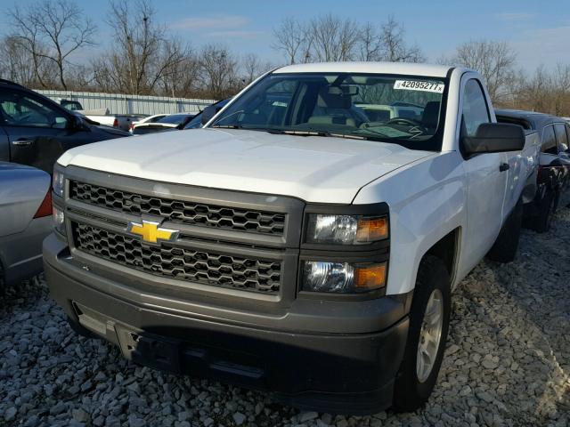 1GCNCPEH7EZ314719 - 2014 CHEVROLET SILVERADO WHITE photo 2