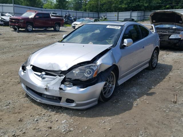 JH4DC53012C037771 - 2002 ACURA RSX TYPE-S SILVER photo 2