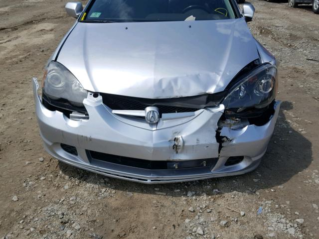 JH4DC53012C037771 - 2002 ACURA RSX TYPE-S SILVER photo 9
