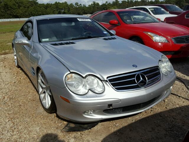 WDBSK75F43F013777 - 2003 MERCEDES-BENZ SL SILVER photo 1