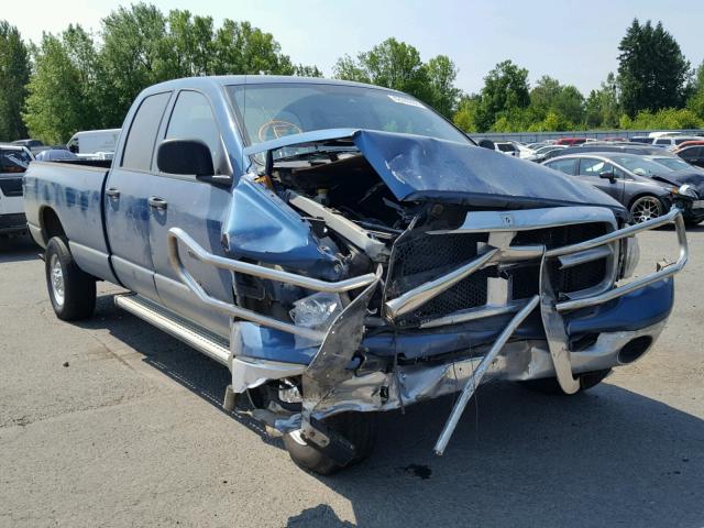 3D7KS28CX5G753864 - 2005 DODGE RAM 2500 S BLUE photo 1