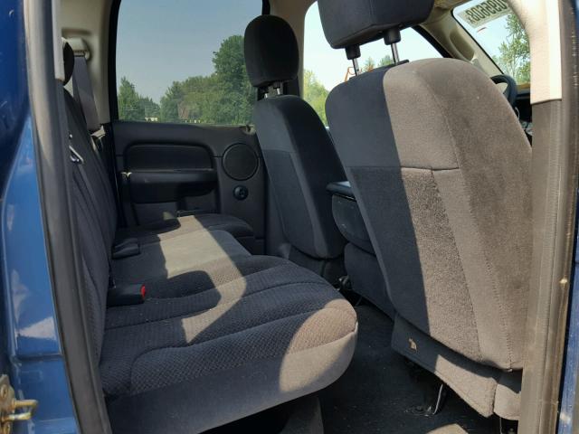 3D7KS28CX5G753864 - 2005 DODGE RAM 2500 S BLUE photo 6