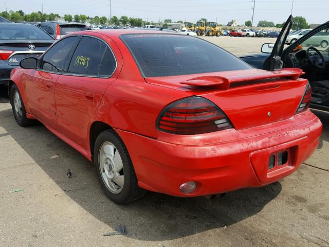 1G2NF52F04M668872 - 2004 PONTIAC GRAND AM S Qırmızı foto 3