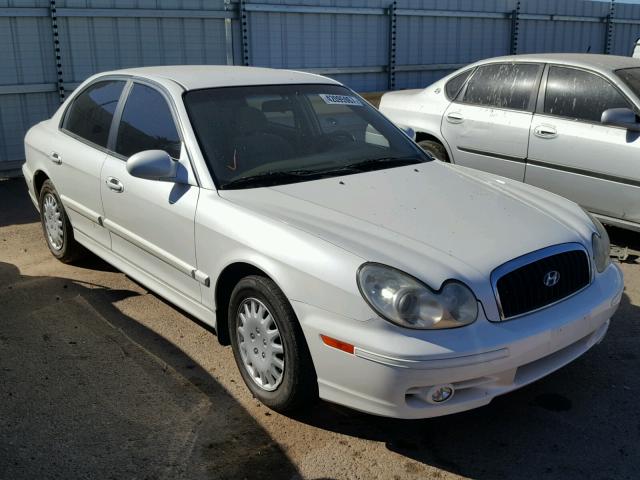 KMHWF25S72A604698 - 2002 HYUNDAI SONATA GL WHITE photo 1