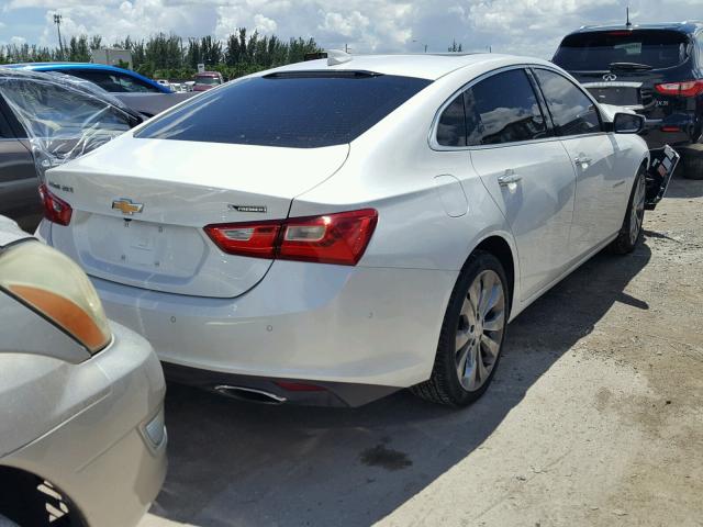 1G1ZH5SX8HF110612 - 2017 CHEVROLET MALIBU PRE WHITE photo 4