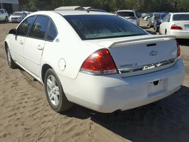 2G1WC58R379243683 - 2007 CHEVROLET IMPALA LT WHITE photo 3