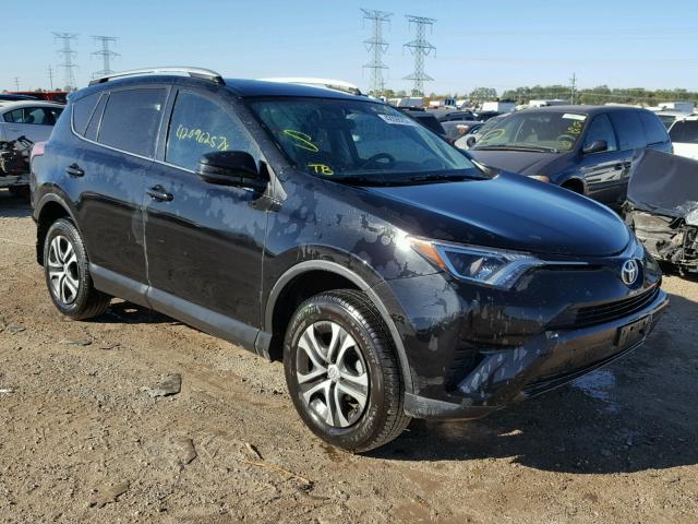 2T3ZFREV4GW244948 - 2016 TOYOTA RAV4 BLACK photo 1