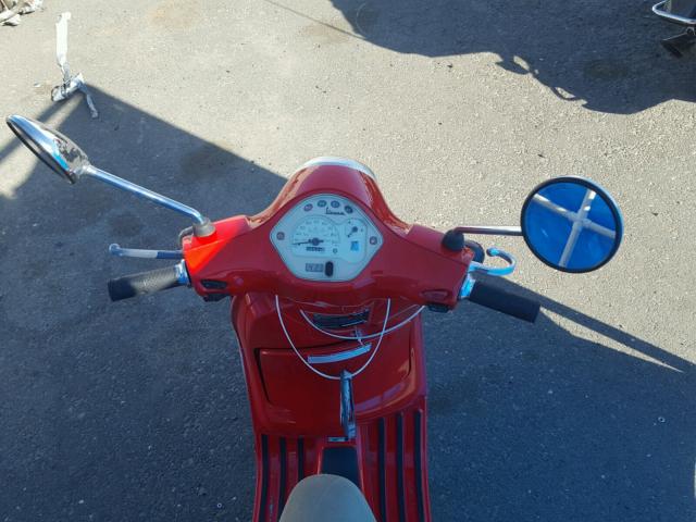 ZAPM688F6D5003452 - 2013 VESPA LX 150IE RED photo 5