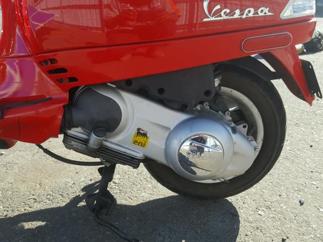 ZAPM688F6D5003452 - 2013 VESPA LX 150IE RED photo 7