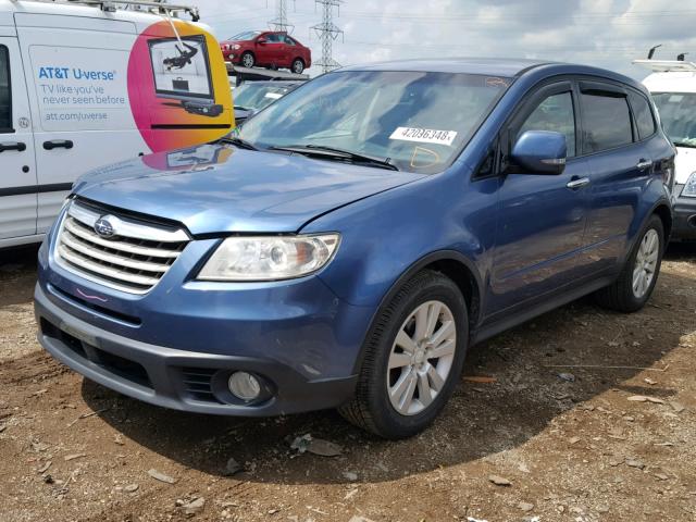 4S4WX91D684406473 - 2008 SUBARU TRIBECA BLUE photo 2