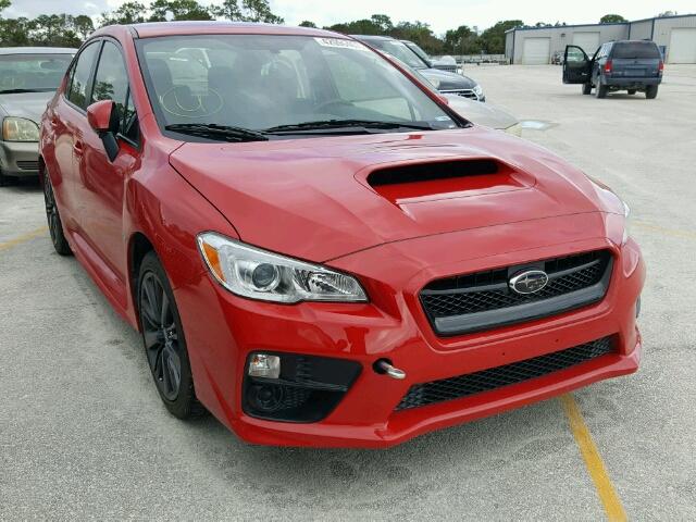 JF1VA1B61H9825553 - 2017 SUBARU WRX RED photo 1