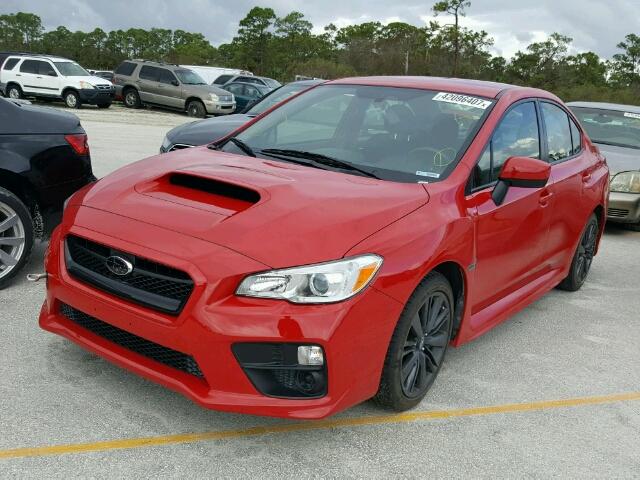 JF1VA1B61H9825553 - 2017 SUBARU WRX RED photo 2